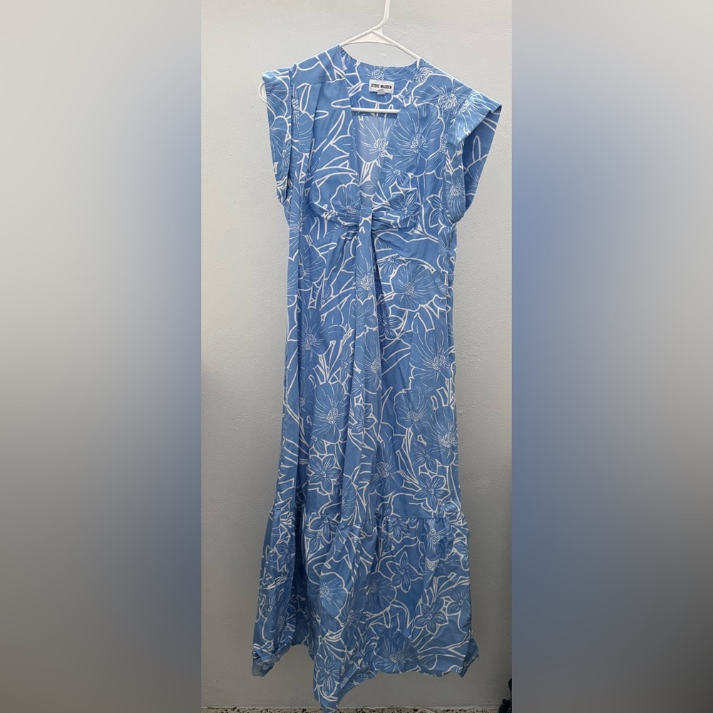 Steve Madden Blue and White Floral Dress